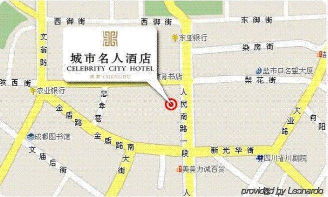 Celebrity City Hotel Chengdu Eksteriør billede